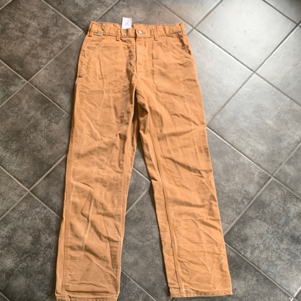 Carhartt Tan Chinos Durable Workwear Essential